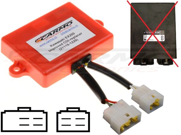 Kawasaki-EX250-igniter-CDI-ECU-21119-1229