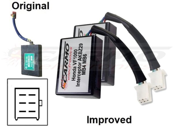 Honda-VF1000F-Interceptor-CDI-igniter-MB4-MB6-2X